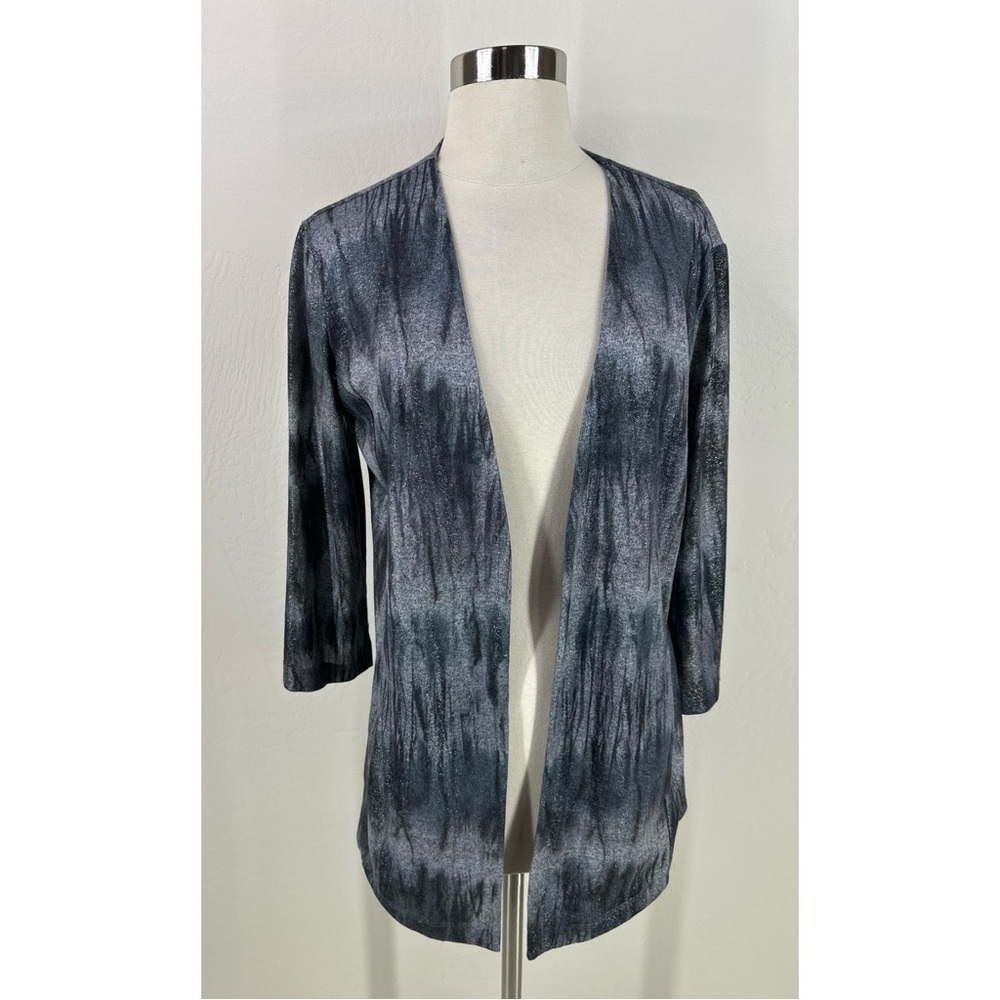 Chicos Ombr Open Front Cardigan